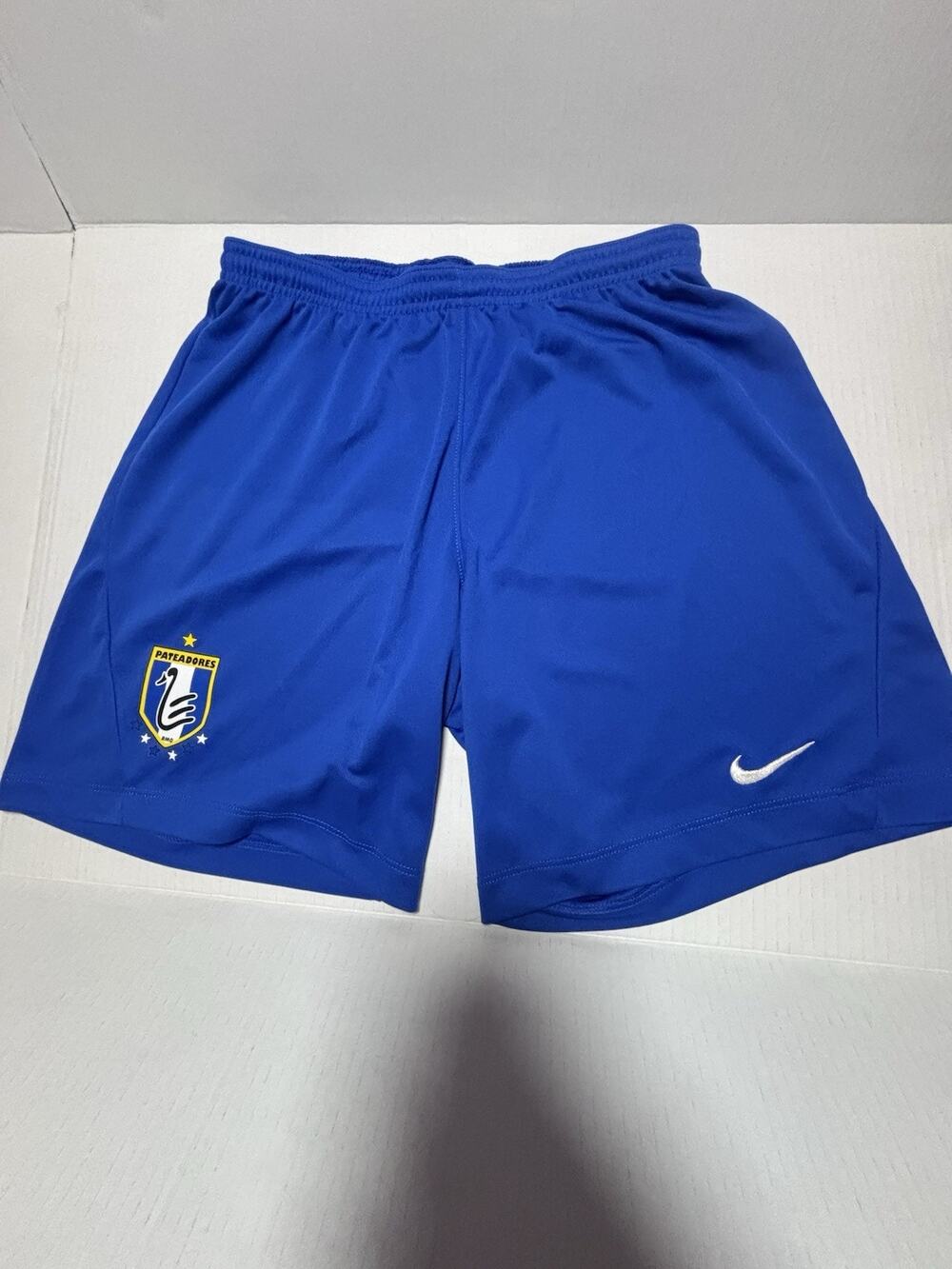 Nike Pateadores Soccer Shorts Men’s M Blue Dri-FIT Athletic RMO